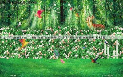 File tranh trang trí tranh dan hoat hinh phong tre em ve tay 186 (tải file gốc)