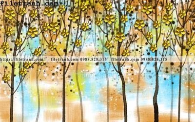 File ảnh tranh dan hoat hinh phong tre em ve tay 224 (gốc) in poster