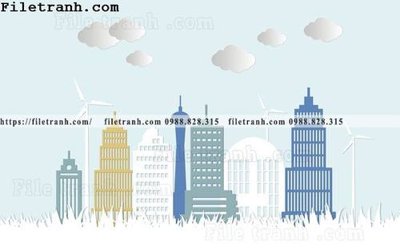 File in trần tranh dan hoat hinh phong tre em ve tay 278 (bản gốc) 5D