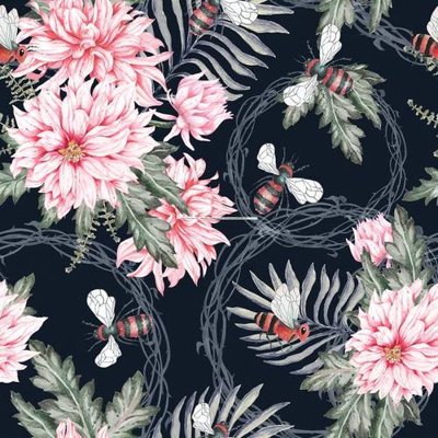 File gốc tranh dan tuong nen hinh hoa dep 509 (phong cách) châu Âu