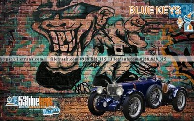 Download file tranh dan tuong xe may o to co dien 211 (chuẩn in) chất lượng cao