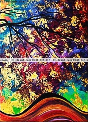 File in mica tranh decor hien dai tong hop 667 (bản gốc) sắc sảo