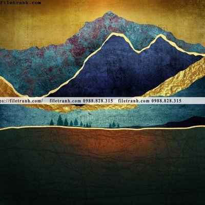 Tải file tranh decor hien dai tong hop 693 (ảnh gốc) in tranh kính