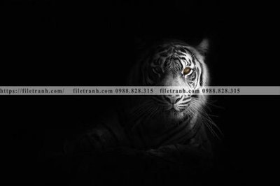 File gốc tranh den trang dong vat 519 (in mica) cắt laser