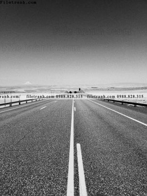 File tranh tranh den trang phong canh 589 (bản gốc) in lụa 3D