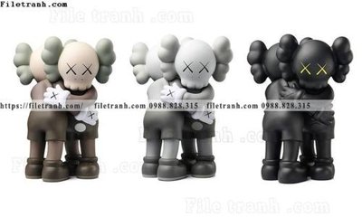 Download file tranh gau kaws gau hung bao 543 (gốc) in mica ốp bếp