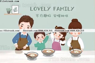 Tải về hình ảnh gốc tranh gia dinh 601 sắc nét