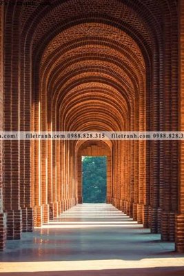 File ảnh tranh hanh lang 3d 320 (gốc) in standee