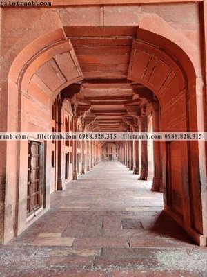 Tải file tranh hanh lang 3d 350 (gốc) in ấn ngay lập tức