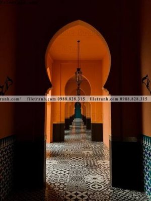 Tải file gốc tranh hanh lang 3d 379 (in khổ lớn) không vỡ