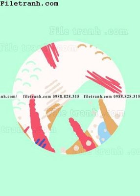 File ảnh tranh hieu ung ba chieu tron phong cach Trung Quoc 126 (gốc) trang trí khách sạn