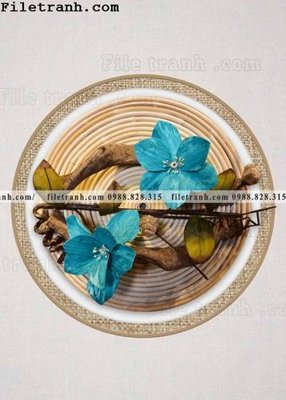 File gốc tranh hieu ung ba chieu tron phong cach Trung Quoc 200 (dành cho trang trí nội thất)