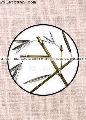 File tranh tranh hieu ung ba chieu tron phong cach Trung Quoc 202 (bản gốc) in canvas