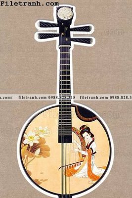 File ảnh tranh hieu ung ba chieu tron phong cach Trung Quoc 204 (gốc) cho trang trí nhà hàng