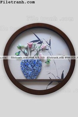 File in lụa tranh hieu ung ba chieu tron phong cach Trung Quoc 211 (hoa văn) tranh hieu ung ba chieu tron phong cach Trung Quoc 211