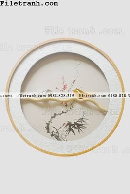 File in mica tranh hieu ung ba chieu tron phong cach Trung Quoc 218 (ảnh gốc) đẹp