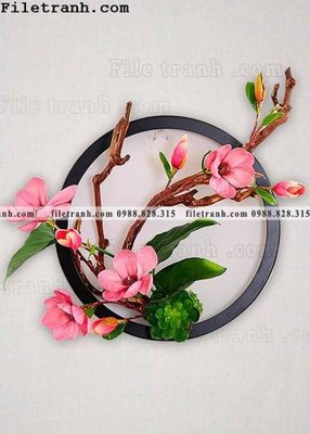 Tải file tranh hieu ung ba chieu tron phong cach Trung Quoc 242 (gốc) làm file in ấn