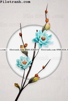 File tranh tranh hieu ung ba chieu tron phong cach Trung Quoc 269 (gốc) chủ đề động vật