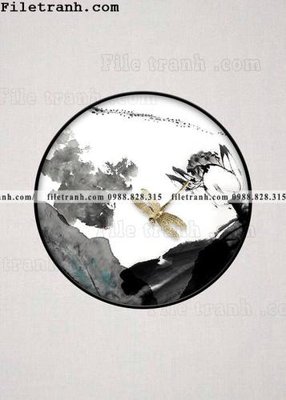 Mua file gốc tranh hieu ung ba chieu tron phong cach Trung Quoc 322 (in ấn) tại Filetranh.com