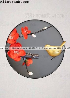 File tranh ảnh gốc tranh hieu ung ba chieu tron phong cach Trung Quoc 344 dùng cho in khổ lớn