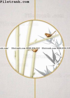 File in mica tranh hieu ung ba chieu tron phong cach Trung Quoc 346 (ảnh gốc) đẹp