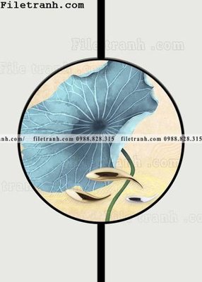 Tải file tranh hieu ung ba chieu tron phong cach Trung Quoc 356 (gốc) in trên mọi chất liệu