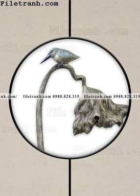 File tranh tranh hieu ung ba chieu tron phong cach Trung Quoc 358 (file gốc) chuẩn màu in