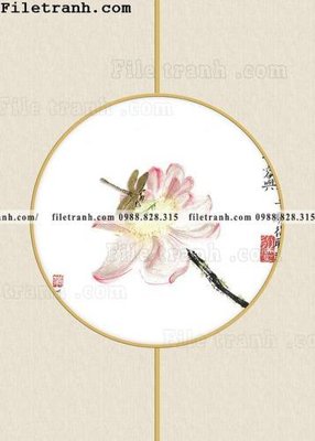 File tranh tranh hieu ung ba chieu tron phong cach Trung Quoc 359 (gốc) chủ đề động vật