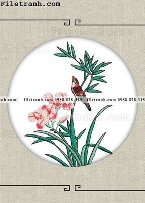 Download file tranh hieu ung ba chieu tron phong cach Trung Quoc 417 (gốc) in mica ốp bếp