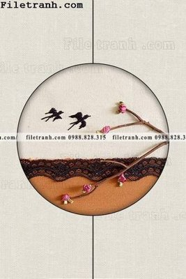 Tệp tin gốc tranh hieu ung ba chieu tron phong cach Trung Quoc 428 (dùng cho in ấn) chuyên nghiệp