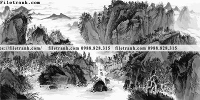 Mua file tranh gốc tranh hinh anh vector phong cach muc 1544 tại Filetranh.com