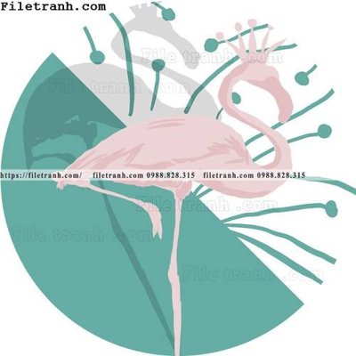 File tranh tranh hinh tron bac au 108 (bản gốc) in lụa 3D