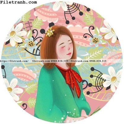 Tải file tranh hinh tron bac au 122 (PSD) cho in ấn quảng cáo