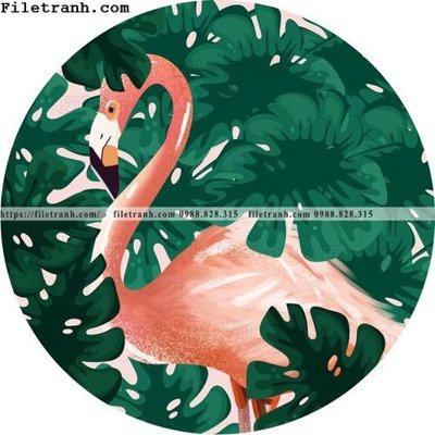 File gốc in ấn tranh hinh tron bac au 128 chất lượng vượt trội