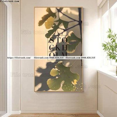 File gốc tranh hoa 5d la vang 515 cho in ấn và thiết kế