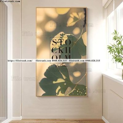 File tranh in trần tranh hoa 5d la vang 517 (ảnh gốc siêu nét)