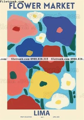 Tải file tranh hoa co dien kieu Phap 605 (gốc) làm file quảng cáo