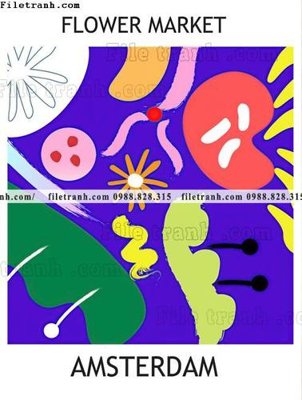 Tải file gốc tranh hoa co dien kieu Phap 611 (bản PSD) còn layer