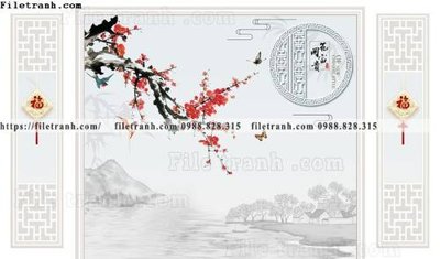 File PSD tranh hoa dao hien dai 520 (bản gốc) độ phân giải cao