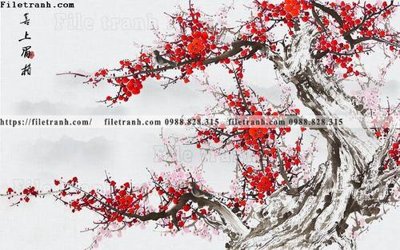 Download file tranh hoa dao hien dai 526 (chuẩn in) tranh hoa dao hien dai 526