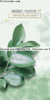 File gốc tranh hoa la phong cach bac au 601 (in ấn) màu sắc trung thực