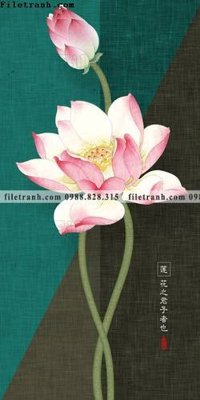 Tải file gốc tranh hoa sen hien dai 3d 546 (bản PSD) chỉnh sửa được