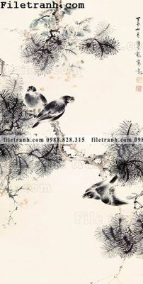 File ảnh gốc tranh hoa va chim dep 104 (chuyên in mica)