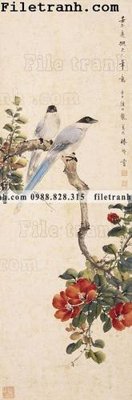 Tải file tranh hoa va chim dep 129 (ảnh gốc) file AI/EPS