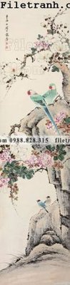 File tranh gốc tranh hoa va chim dep 147 (bản đẹp) độc quyền