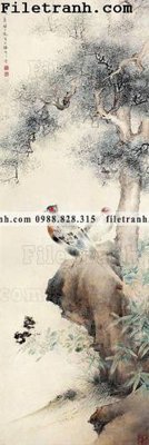 File gốc tranh hoa va chim dep 150 (vector) cho in ấn