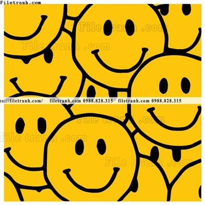 File tranh tranh hoat hinh khuan mat mim cuoi 500 (file gốc) chủ đề phong thủy