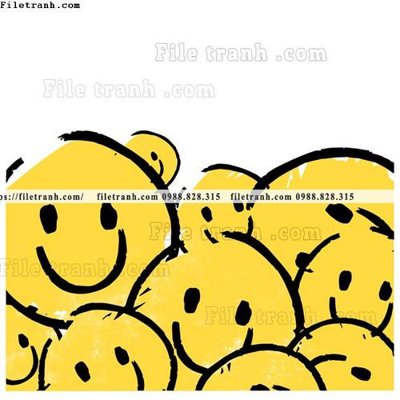 Tải file gốc tranh hoat hinh khuan mat mim cuoi 503 (in khổ lớn) không mờ