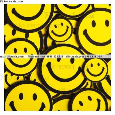 File gốc tranh hoat hinh khuan mat mim cuoi 511 (in lụa) tranh thuận buồm