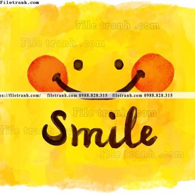 File gốc tranh hoat hinh khuan mat mim cuoi 514 (chuẩn màu) cho in offset